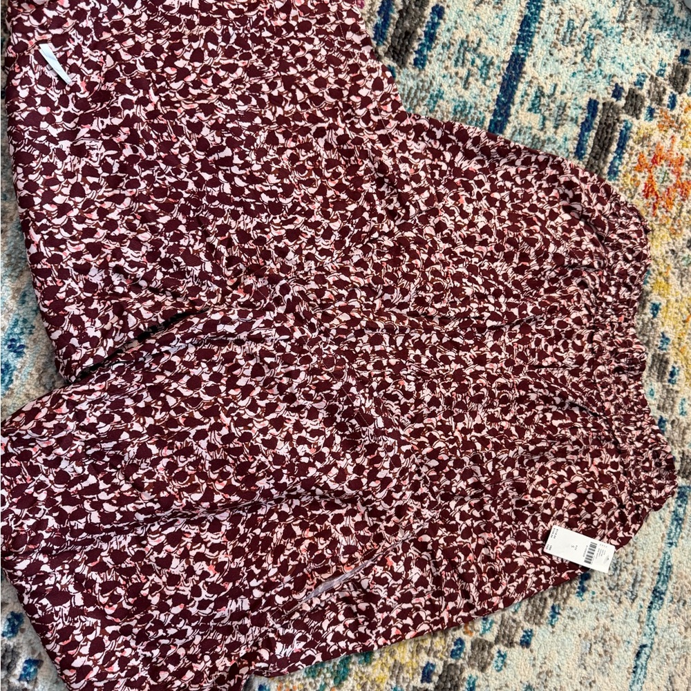 Anthropologie Wide-Leg Printed Pants - Picture 5 of 9